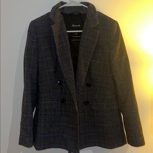 Women’s  Plaid Blazer